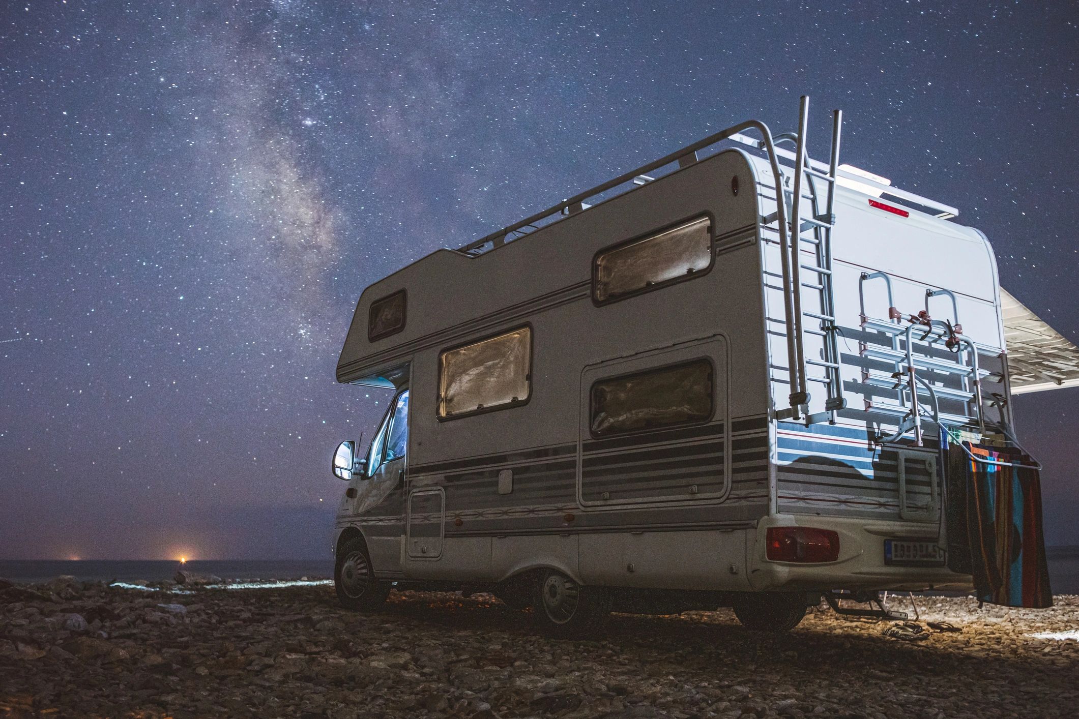 RV exterior placeholder image for custom new builds